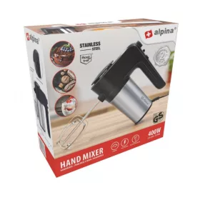 Alpina Kézi mixer 400W, 6 sebesség + turbo