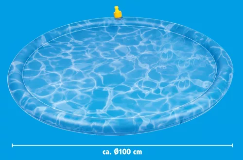 Covoraș de duș de vară pentru câini 100 cm