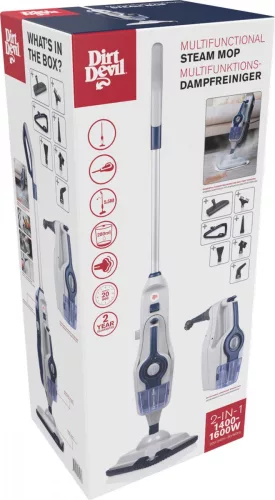 Dirt Devil 2az1-ben gőzfelmosó háromszög fejjel 1500W, 3.3kg