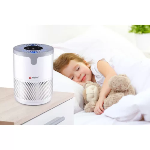 Alpina légtisztító ionizálóval - HEPA H13, 60 m³/h, 10m²-es helyiség, 32-50dB