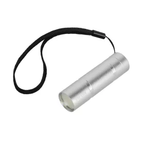 Vipow URZ0904 alumínium mini LED zseblámpa, 70lm, Ezüst