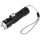 Vipow URZ0914 - alumínium zseblámpa, 3w, zoom, usb csatlakozó, fekete