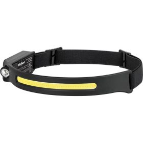   Rebel URZ0935-2 - COB akkumulátoros fejlámpa - fejpánt, fekete
