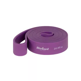  Rebel Active Power Band PL-4 RBA-3000-4 - latex edzőszalag (20-45 kg), lila