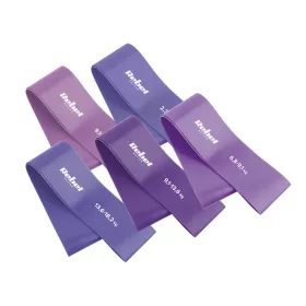   Rebel Active Mini Band RBA-3002-PU - latex edzőszalag szett, L, 2,3-18,2 kg, 5 db, lila