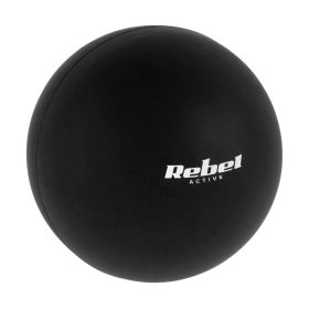   Rebel Active RBA-3057 - szilikon masszázsgolyó, 6,25 cm, fekete