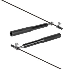   Rebel Active RBA-3202 - alumínium box ugrókötél, fém csapággyal, 3 m, fekete