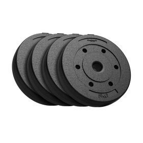   Rebel Active RBA-2102 - bitumenes súlytárcsa készlet 4x5 kg, 31 mm-es lyukkal, fekete