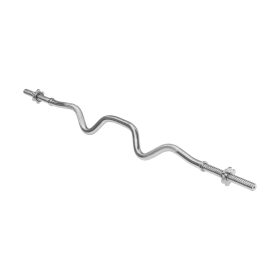   Rebel Active RBA-2210 - enyhén hajlított súlyzórúd, 120cm / 5,3kg, ezüst