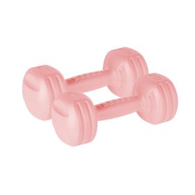   Rebel Active RBA-2306 - műanyag egykezes súlyzókészlet (2x1,5kg), rózsaszín