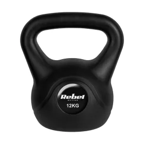 Kettlebell Rebel 12 kg fekete