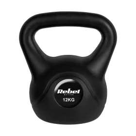 Kettlebell Rebel 12 kg fekete