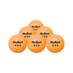   Rebel Active RBA-4009 - 3 Star pingpong labda készlet (6 db), narancs