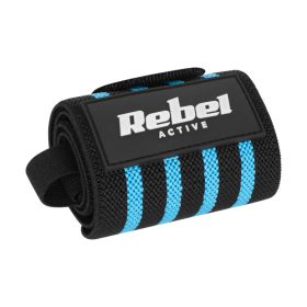   Rebel Active RBA-2504 - csuklóstabilizáló pánt, 2 darab, fekete/kék