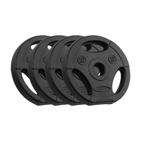   Rebel Active RBA-2120 - műanyag súlytárcsa szett fogantyúval 4x1,25 kg, 31 mm, fekete