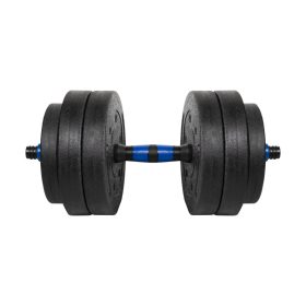   Rebel Active RBA-2302-1 - állítható műanyag kézi súlyzó 1x20 kg, fekete