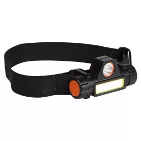 Blow 71-355 LED fejlámpa, újratölthető, Fekete