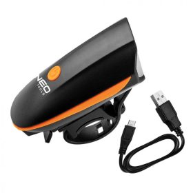   Neo Tools 91-004 elülső kerékpárvilágítás, Fekete/Narancs