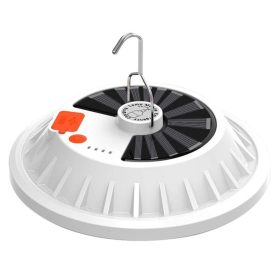 Aptel ZD13A - LED napenergiás kempinglámpa IP65, fehér