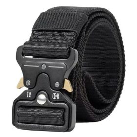 Aptel BQ61 - taktikai műszövet öv, 131 cm, fekete