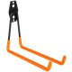 Aptel DA237 - fali kerékpártartó akasztó, narancs/fekete
