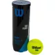 Wilson Tour Premier - 3db verseny teniszlabda, zöld