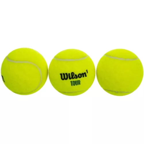 Wilson Tour Premier - 3db verseny teniszlabda, zöld