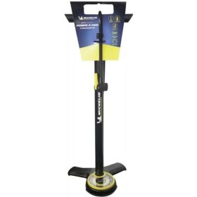   Michelin Pompe A Pied - kerékpár pumpa nyomásmérővel, fekete