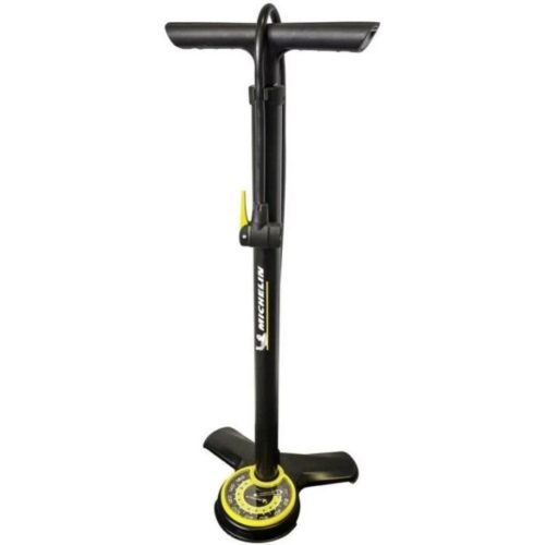 Michelin Pompe A Pied - kerékpár pumpa nyomásmérővel, fekete