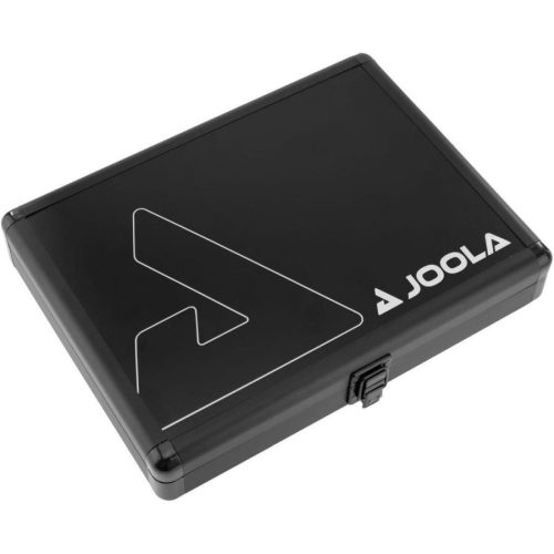 Joola Alu Laser Case - alumínium védő tok pingpong (1 ütő, 3 labda), fekete
