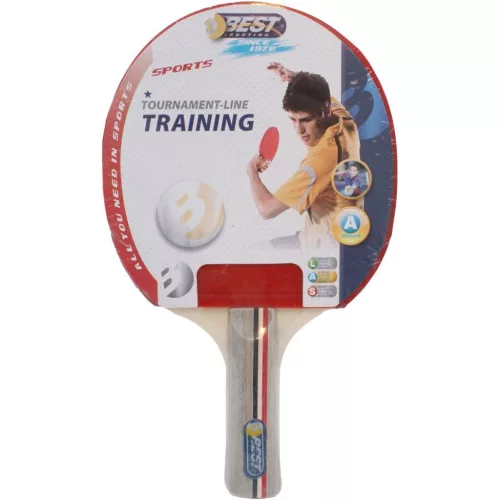 Best Sporting Tournament Line Training - pingpong ütő, piros/fekete
