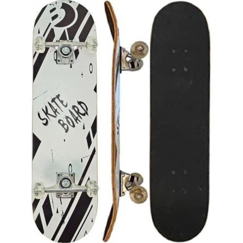 Best Sporting Skate Board - gyermek fa gördeszka, mintás