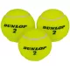 Dunlop Club - 3 db-os teniszlabda szett, zöld