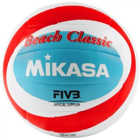   Mikasa Beach Classic Bv543C-Vxa-Y - strandröplabda (5-ös méret), kék/piros/fehér