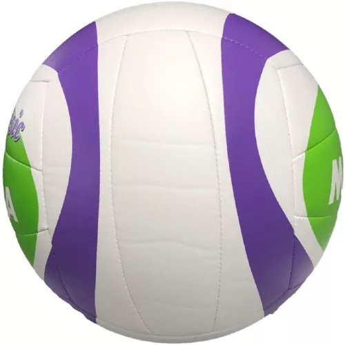 Mikasa Beach Classic Bv543C-Vxa-Y - strandröplabda (5-ös méret), zöld/fehér/lila
