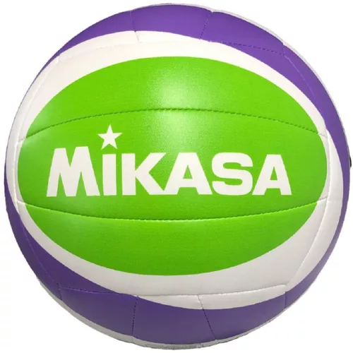 Mikasa Beach Classic Bv543C-Vxa-Y - strandröplabda (5-ös méret), zöld/fehér/lila