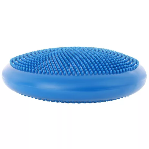 Enero Fit Massage Disk - masszírozó egyensúlyozó párna pumpával, 33cm , kék