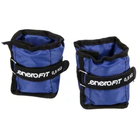   Enero Fit 1006598 - csukló és bokasúly, 2x0,5kg, kék/fekete
