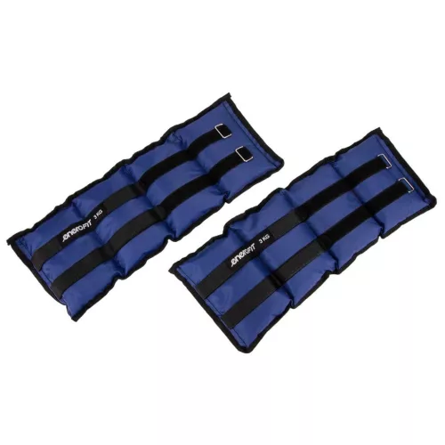 Enero Fit 1006642 - csukló és bokasúly, 2x3kg, kék/fekete