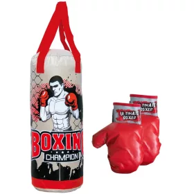 Enero Junior - box készlet, piros/fekete