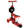 Enero Balance Scooter Ride - gyermek egyensúlyozó roller, piros
