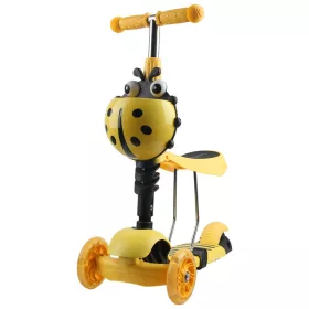   Enero Balance Scooter Ride - gyermek egyensúlyozó roller, sárga