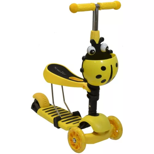 Enero Balance Scooter Ride - gyermek egyensúlyozó roller, sárga