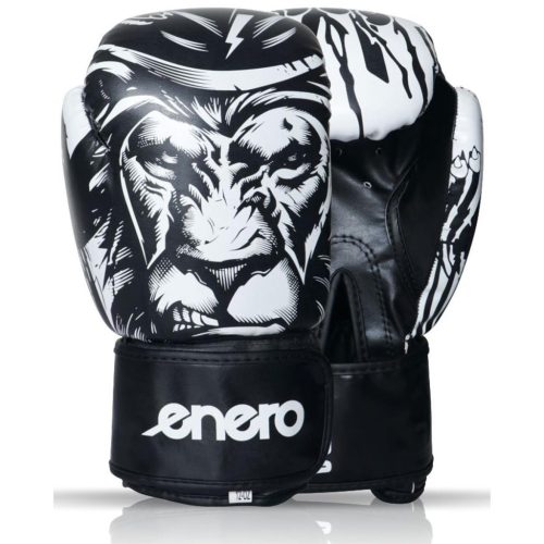 Enero Tiger 12oz - boxkesztyű (66-75 kg), tigris mintás/fekete