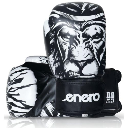 Enero Tiger 14oz - boxkesztyű (76-95 kg), tigris mintás/fekete