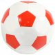Enero 1025636 - műbőr focilabda, 5-ös méret, fehér/piros