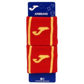 Joma Game Armband - sport csuklópánt (2db), piros/sárga