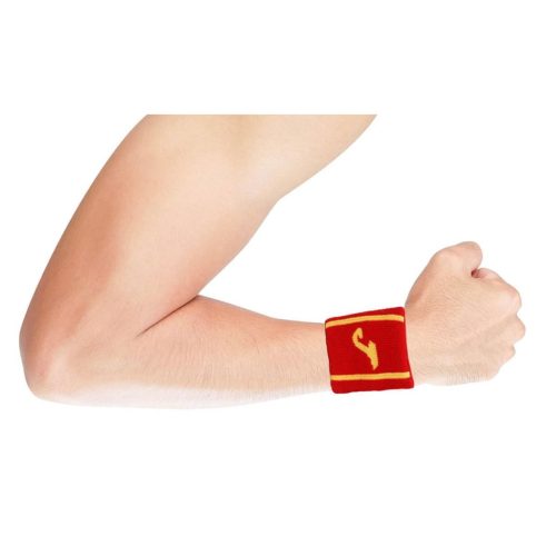 Joma Game Armband - sport csuklópánt (2db), piros/sárga