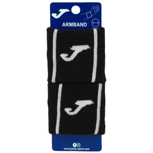 Joma Game Armband - sport csuklópánt (2db), fekete