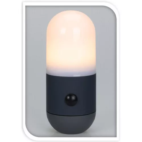 Redcliffs Tourist Lamp - kempinglámpa, fekete/fehér